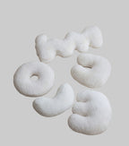 Coussin de chevet en velours de lapin style nordique