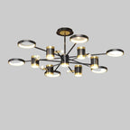 Ensemble de lustres étoiles nordiques de luxe léger