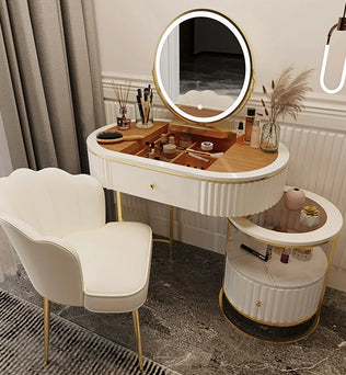 Coiffeuse Minimaliste en Fer - Mode Nordique