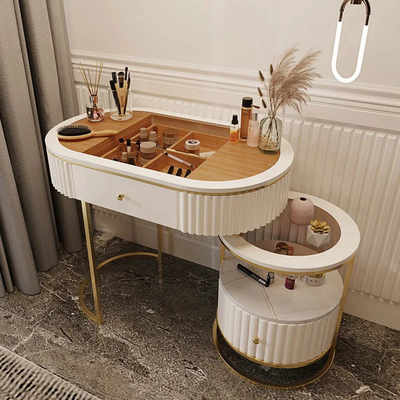 Coiffeuse Minimaliste en Fer - Mode Nordique