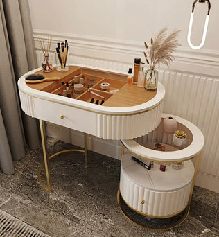 Coiffeuse Minimaliste en Fer - Mode Nordique