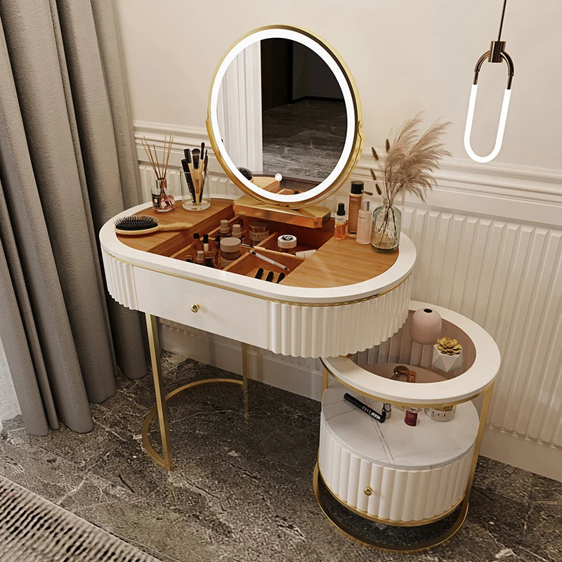 Coiffeuse Minimaliste en Fer - Mode Nordique