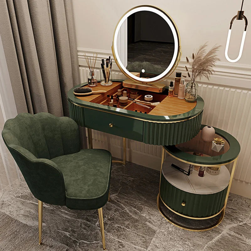 Coiffeuse Minimaliste en Fer - Mode Nordique