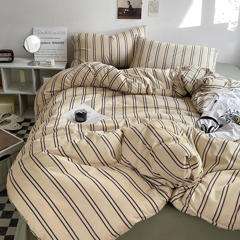 Ensemble de Linge de Lit au Style Simple