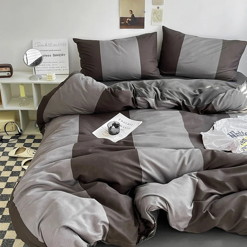 Ensemble de Linge de Lit au Style Simple