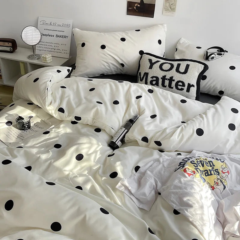 Ensemble de Linge de Lit au Style Simple