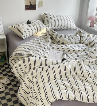 Ensemble de Linge de Lit au Style Simple