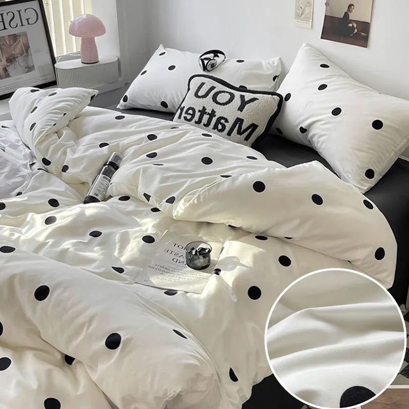 Ensemble de Linge de Lit au Style Simple